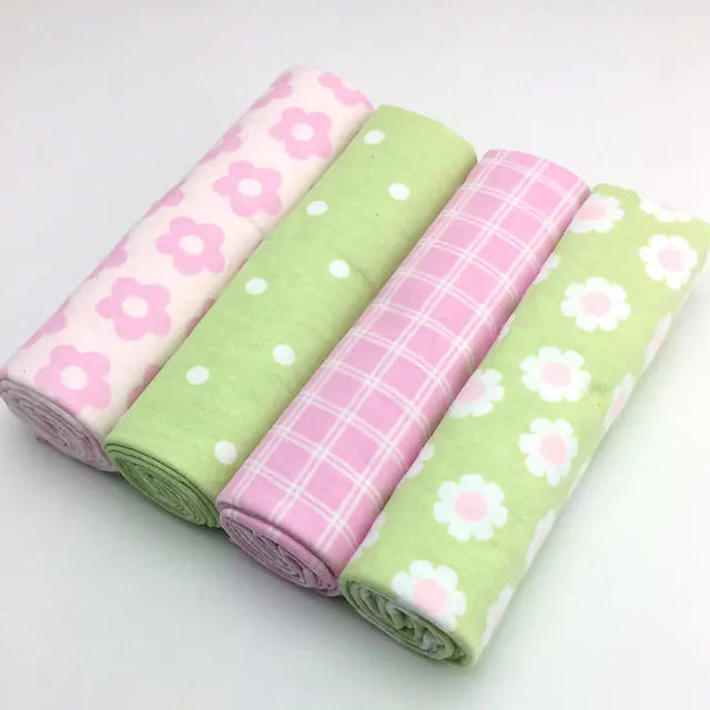 Set of 4 Baby Swaddles
