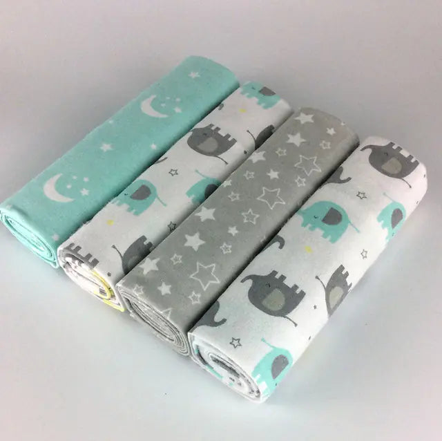 Set of 4 Baby Swaddles