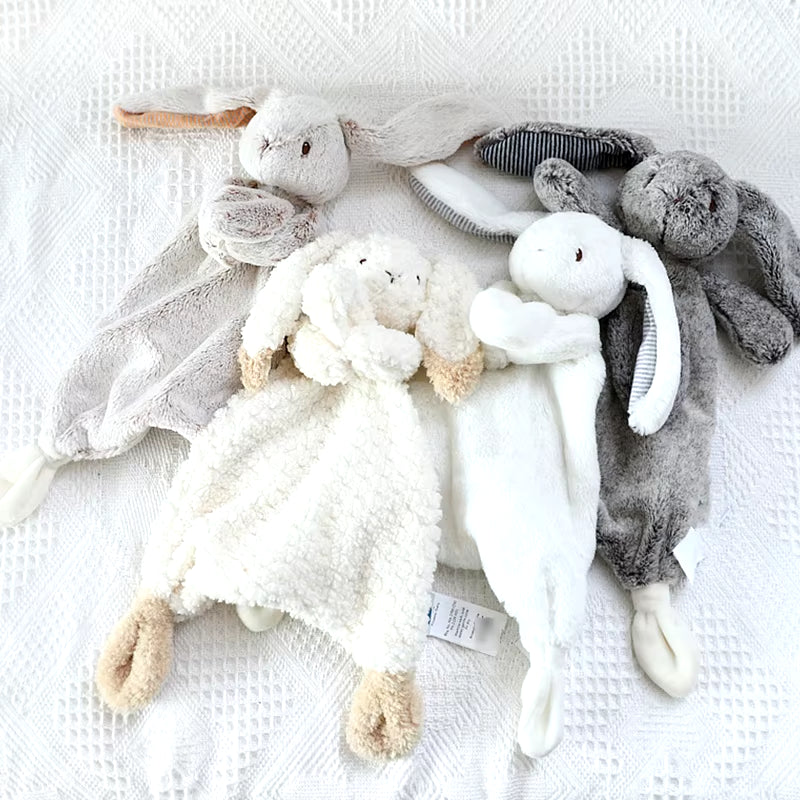 Cuddle Doll Mini Plush Rabbit Soft Toy Doll Loneliness Smoothing Baby Nursery Room Decor Infant Sleeping Birthday Gift