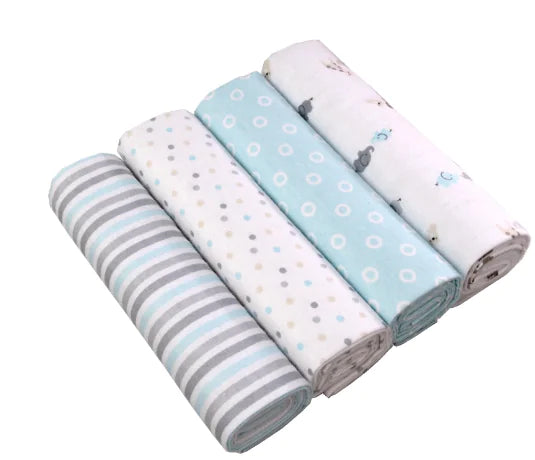 Set of 4 Baby Swaddles