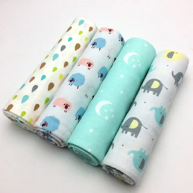 Set of 4 Baby Swaddles